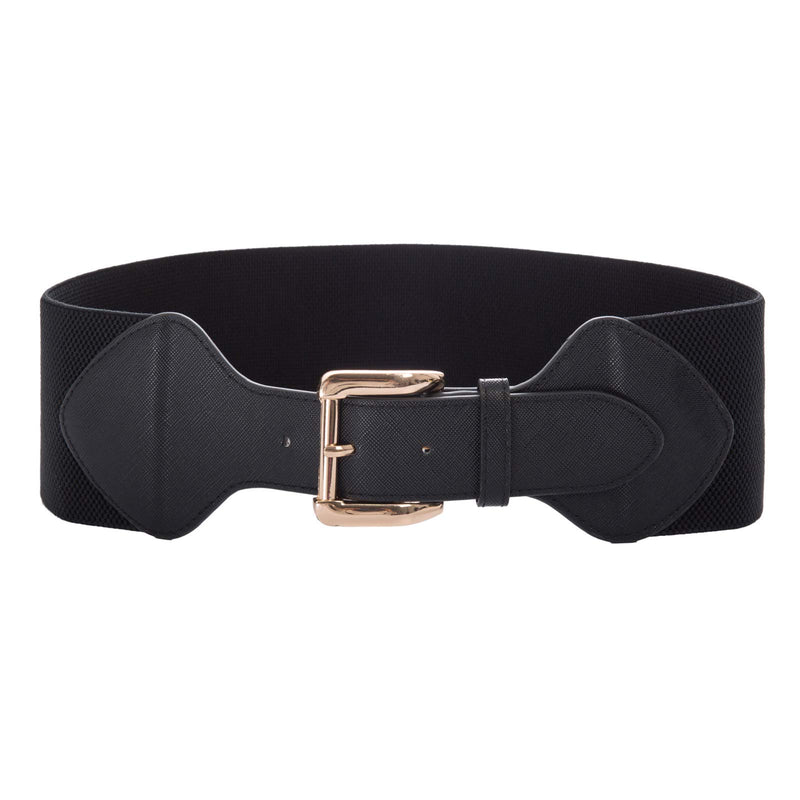 GRACE KARIN Women Elastic Stretchy Vintage Wide Waist Cinch Belt with Buckle