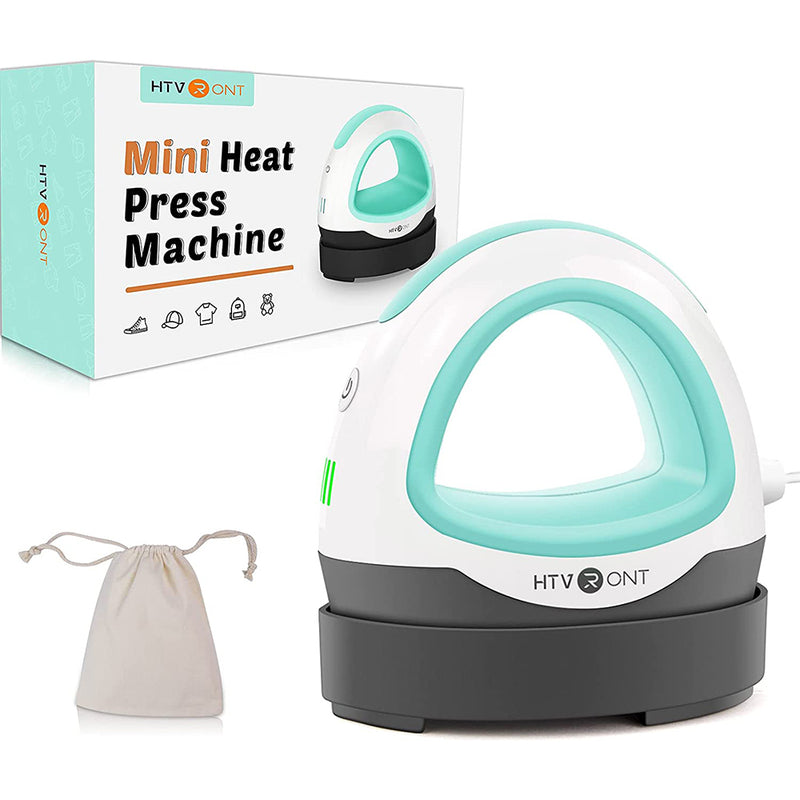 HTVRONT Heat Press Small Heat Press Machine for T Shirts, Small Heat Press Iron Press for Heating Transfer