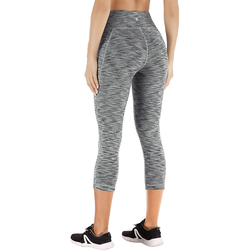 Heathyoga Yoga Pants with Pockets Capri Leggings for Women High Waisted Leggings with Pockets