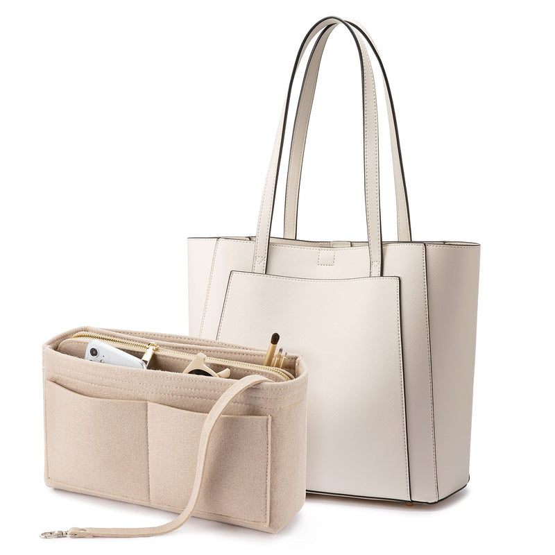 LOVEVOOK Handbags for Women Tote Purse with Purse Organizer Shoulder Satchel Bags