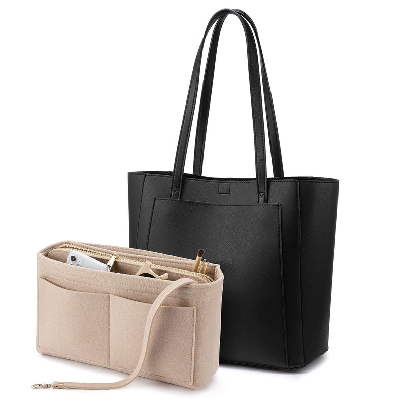 LOVEVOOK Handbags for Women Tote Purse with Purse Organizer Shoulder Satchel Bags