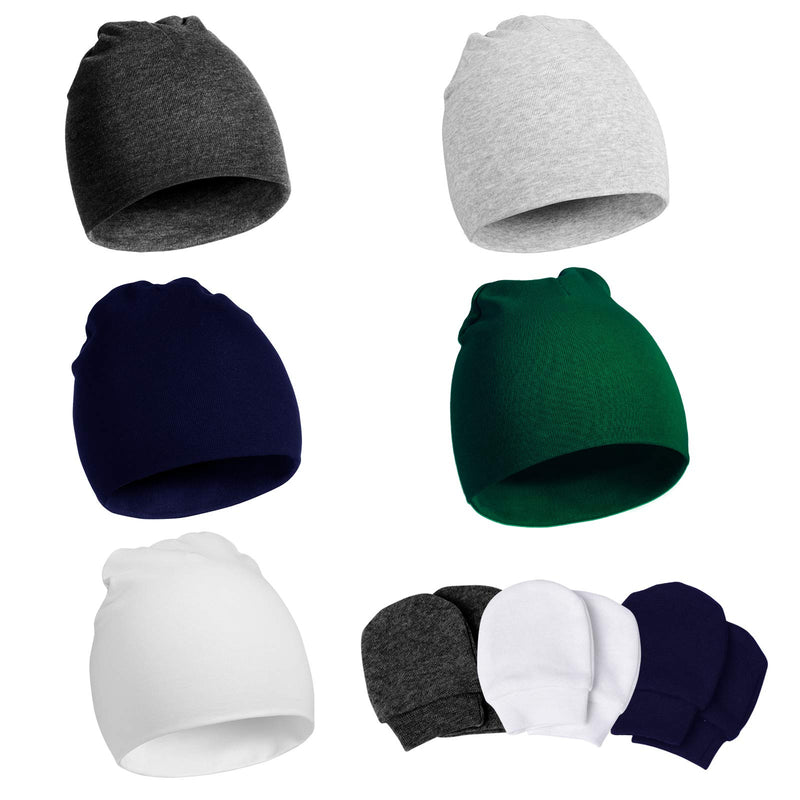 Momcozy Unisex Baby Hats Beanie, Organic Cotton Soft Caps Nursery Beanie