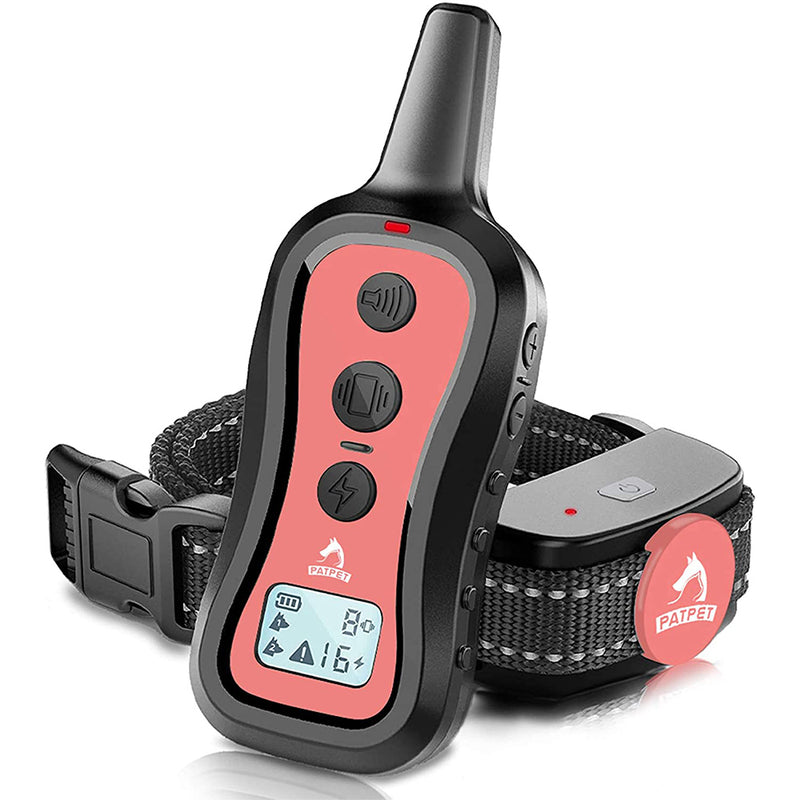 PATPET Dog Training Collar Remote, Beep, Vibration and Shock, Remote Range