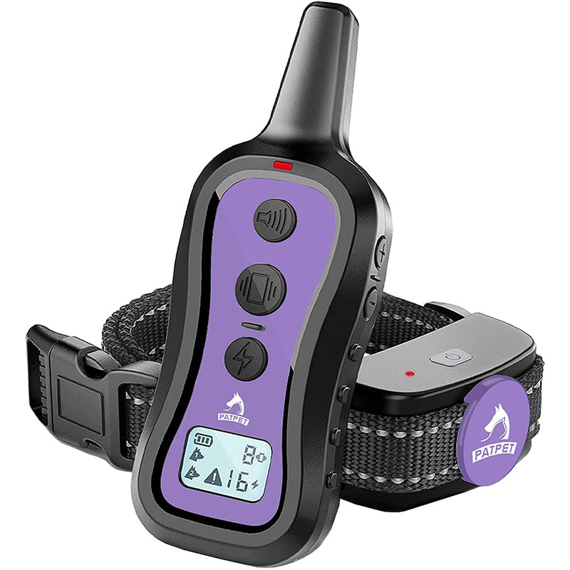 PATPET Dog Training Collar Remote, Beep, Vibration and Shock, Remote Range