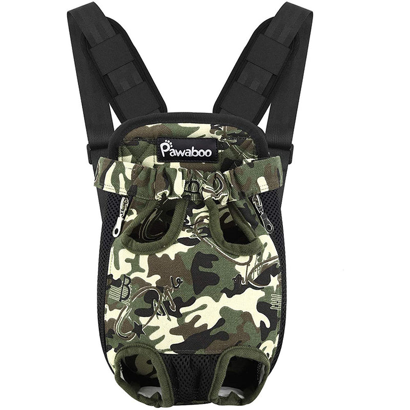 Pawaboo,Pet Carrier Backpack,  Easy-Fit Travel Bag, Legs Out