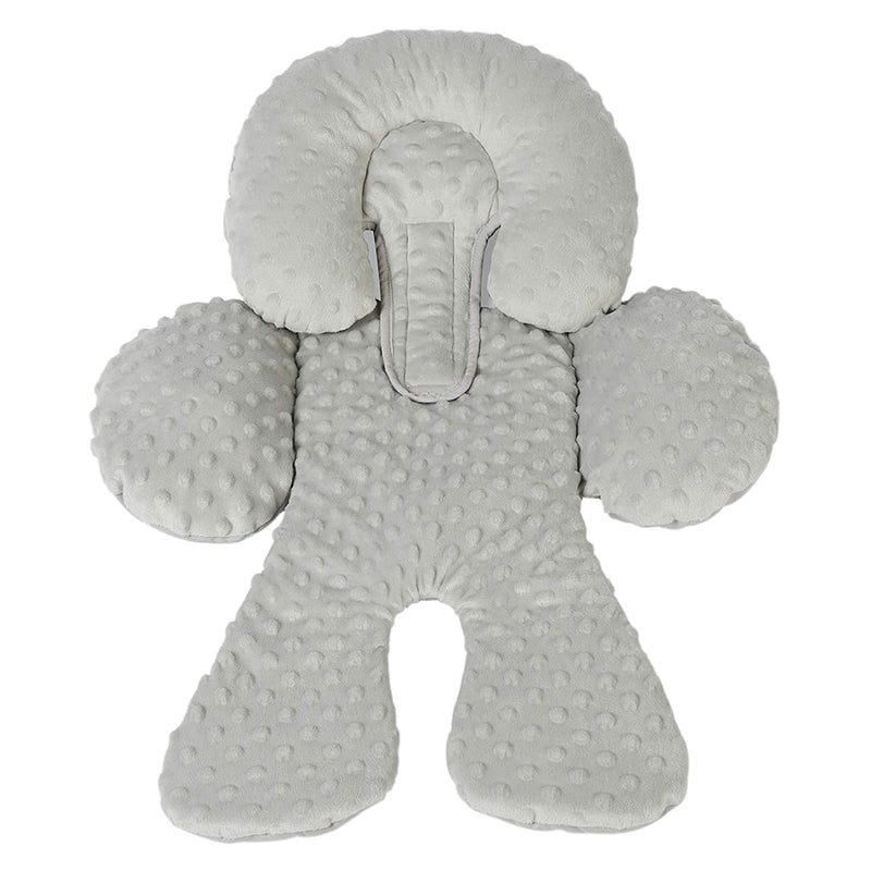 Pro Goleem Infant Car Seat Head Neck Body Support Ultra-Soft Minky and Microfiber Newborn Car Seat Insert Cushion