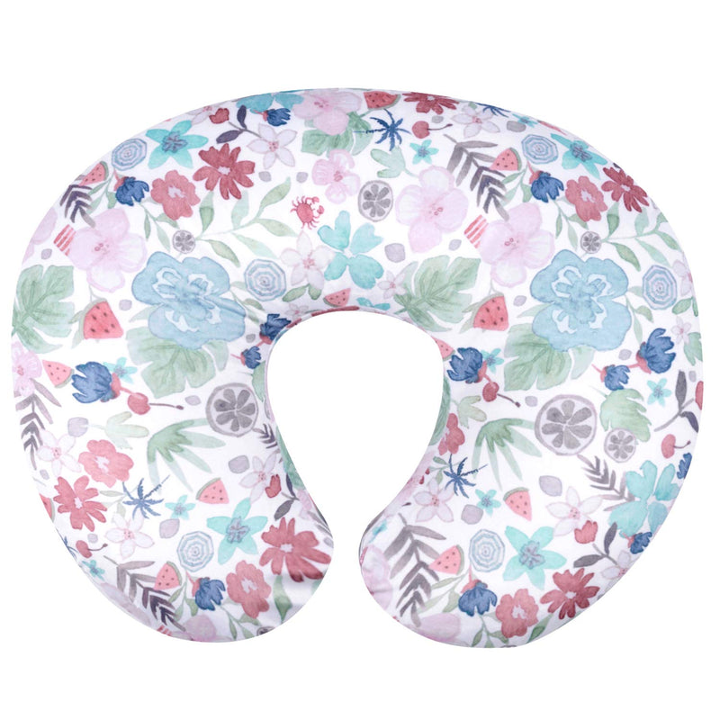 TILLYOU Breast Feeding Nursing Pillow Cover,Cotton Slipcover,Snug Fits Classic Infant Support Positioner
