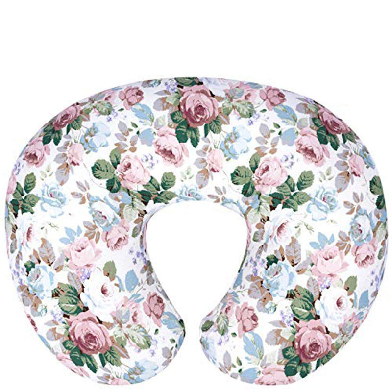 TILLYOU Breast Feeding Nursing Pillow Cover,Cotton Slipcover,Snug Fits Classic Infant Support Positioner