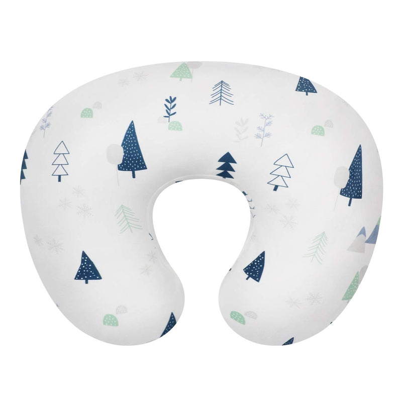 TILLYOU Breast Feeding Nursing Pillow Cover,Cotton Slipcover,Snug Fits Classic Infant Support Positioner