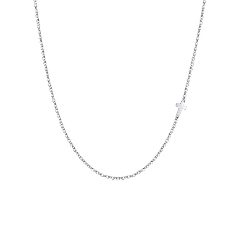 Turandoss Cross Necklace - 14K Gold Filled Small Cross Pendant  Cross Necklace