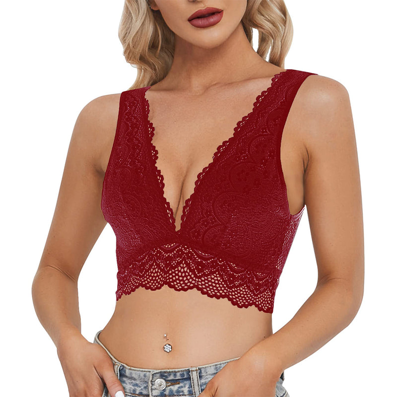 YIANNA Lace Bralette, Women&