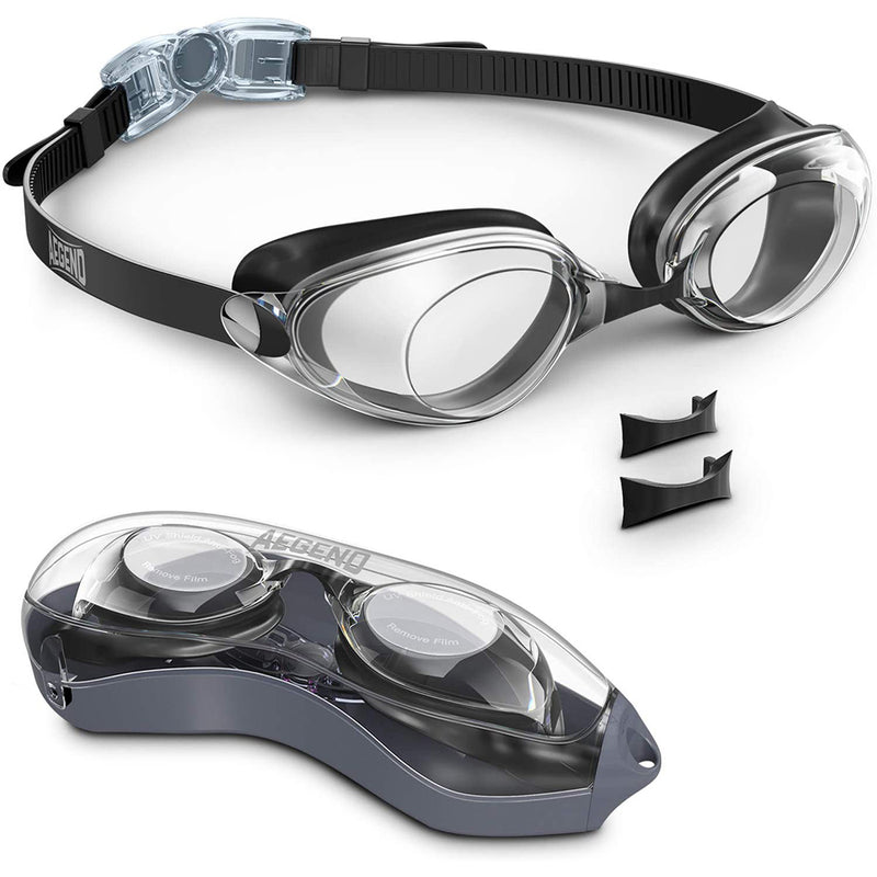 Aegend Swim Goggles, Swimming Goggles Anti-Fog for Man Women Youth Adult