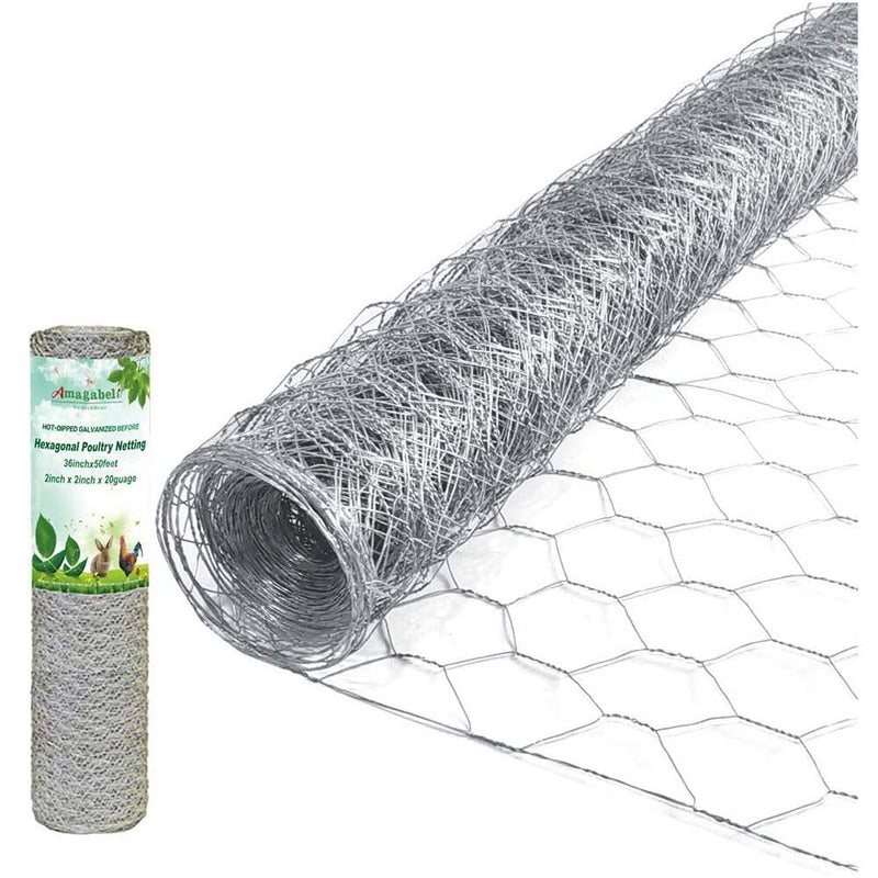 Amagabeli Wire Mesh Fence, Pets Dog Cat Vegetable Garden fencing Backyard