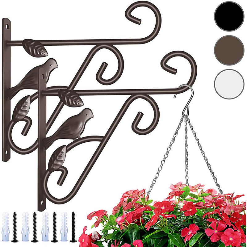 Amagabeli, Hanging Plants Brackets, Wall Planter Hooks Hangers for Flower Baskets