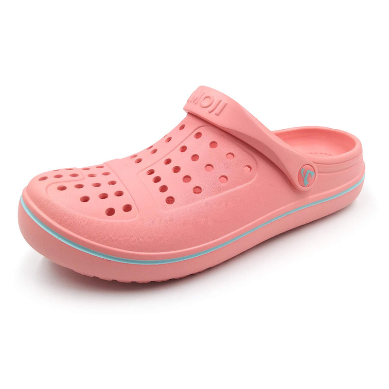 Amoji Unisex Clogs Garden Shoes Slip On Sandals