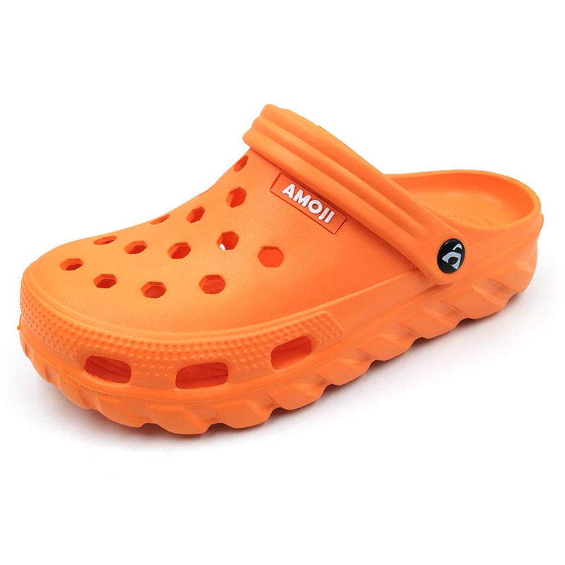 Amoji Unisex Clogs Gardening Shoes Summer Shower Slippers