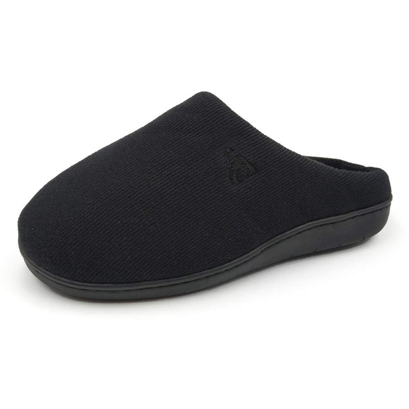 Amoji Unisex Memory Foam Slippers Slip On Indoor House Shoes