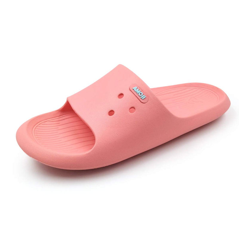 Amoji Unisex Slide Sandals Outdoor Athletic Shower Slipper
