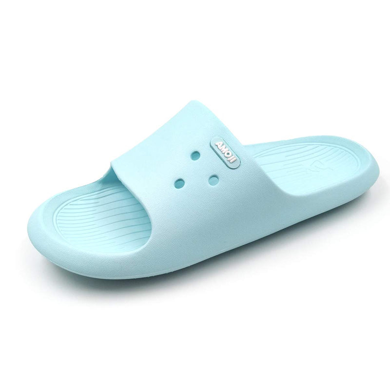 Amoji Unisex Slide Sandals Outdoor Athletic Shower Slipper
