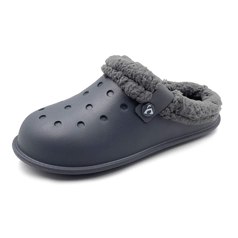 Amoji Winter Clog Fur Lined Garden Shoes