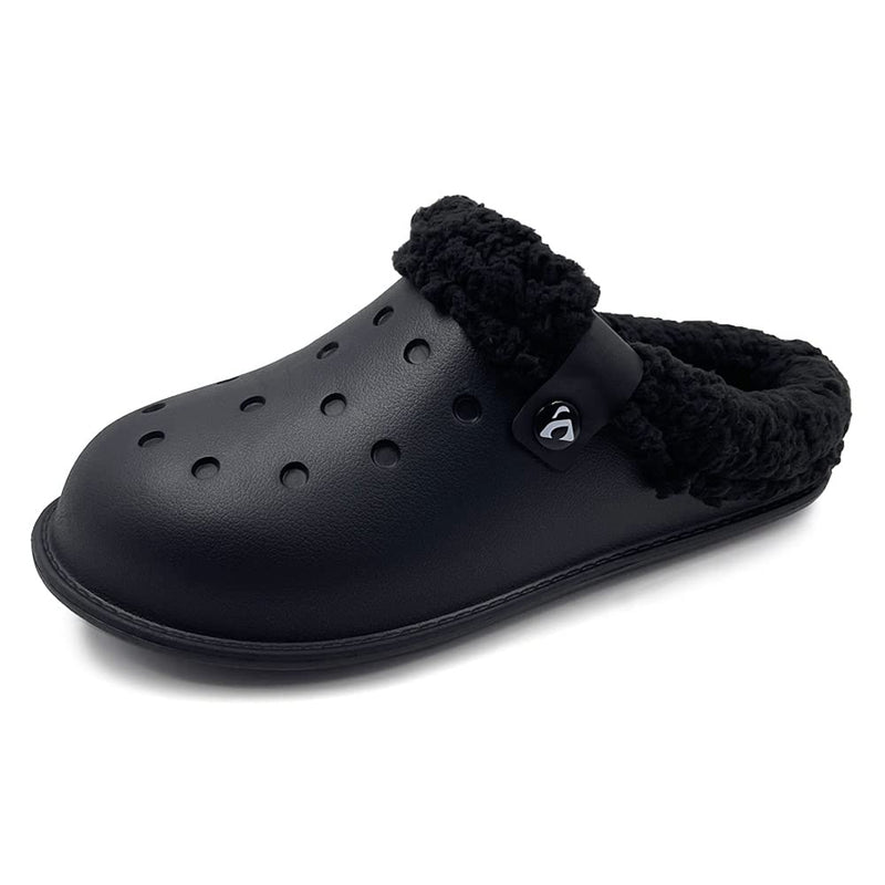 Amoji Winter Clog Fur Lined Garden Shoes
