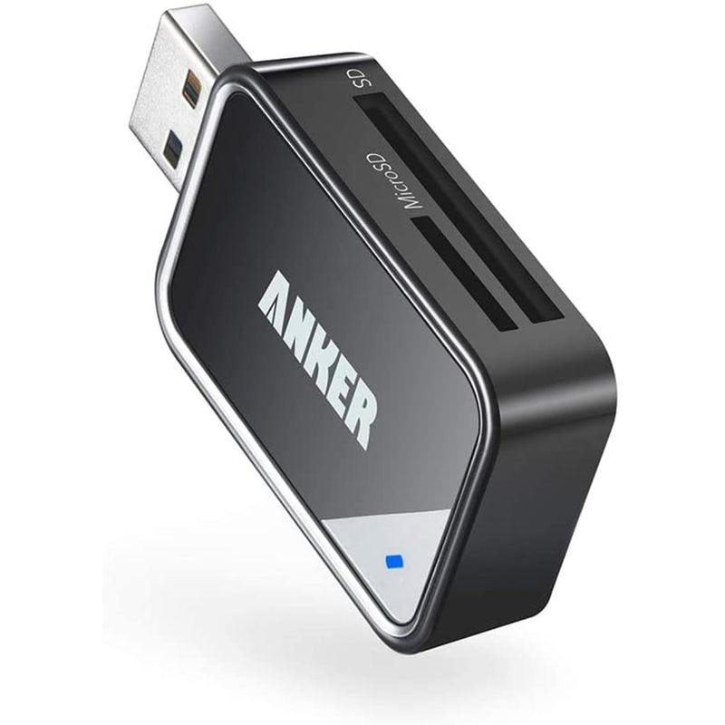 Anker 2-in-1 USB 3.0 SD Card Reader for SDXC, SDHC, SD, MMC, and more
