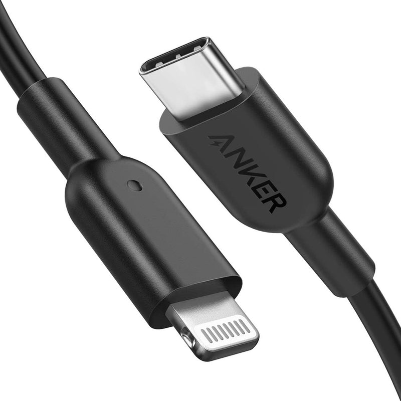 Anker USB C to Lightning Cable [6ft MFi Certified] Powerline II (Charger Not Included)