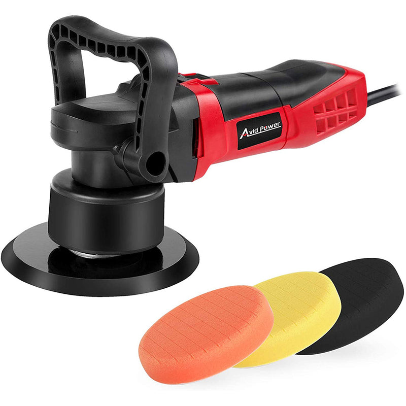 Avid Power Buffer Polisher, 6-inch Dual Action Polisher Random Orbital Car Buffer Polisher Waxer