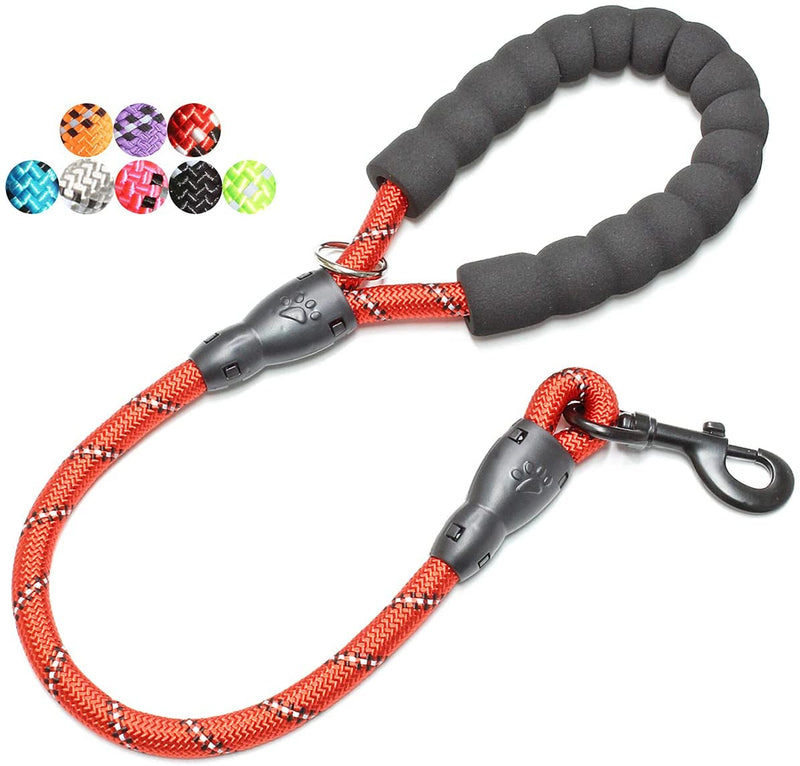 BAAPET 2/4/5/6 FT Strong Dog Leash with Comfortable Padded Handle and  Reflective