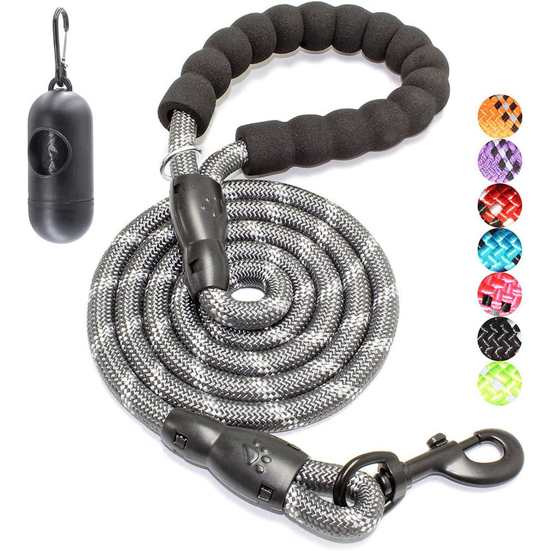 BAAPET 2/4/5/6 FT Strong Dog Leash with Comfortable Padded Handle and  Reflective