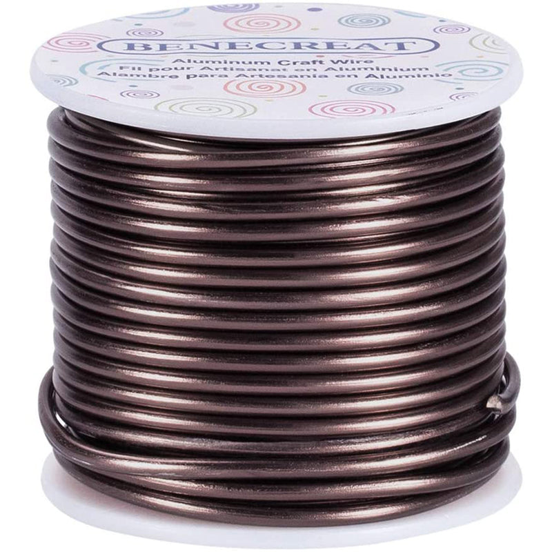 BENECREAT Aluminum Wire Anodized Jewelry Craft Making Beading Floral Colored Aluminum Craft Wire