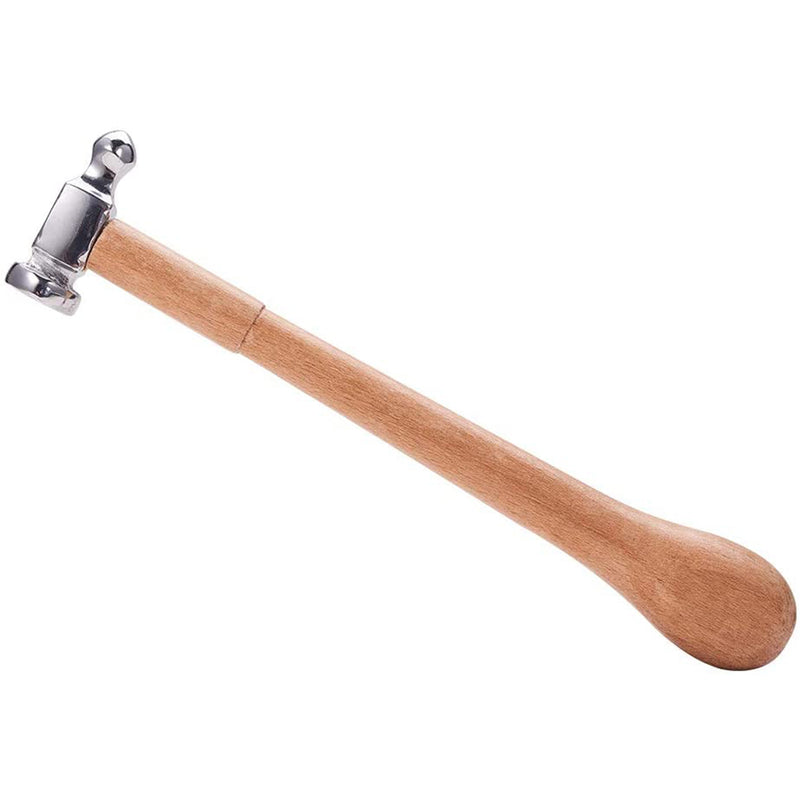 BENECREAT Chasing Hammer Jewelry Making Hammers with Comfortable Wood Handle