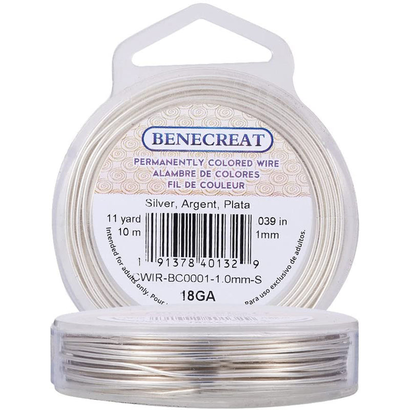 BENECREAT 20-Gauge Tarnish Resistant  Coil Wire