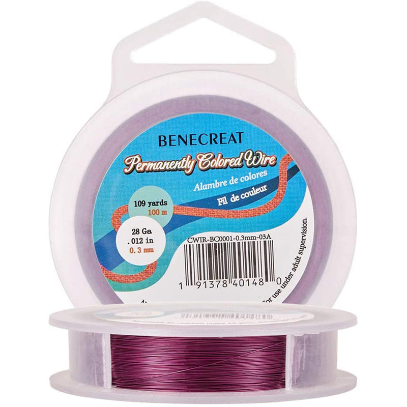 BENECREAT 20-Gauge Tarnish Resistant  Coil Wire