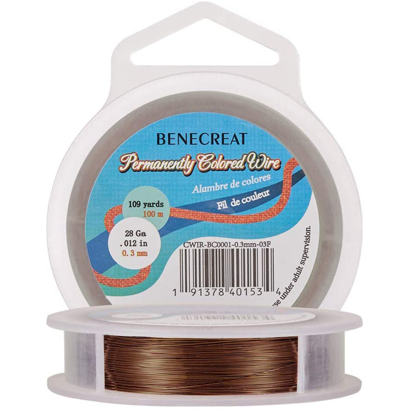 BENECREAT 20-Gauge Tarnish Resistant  Coil Wire