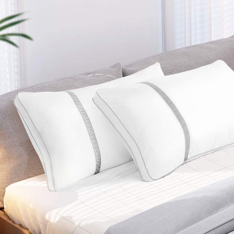 BedStory Pillows for Sleeping 2 Pack, Hotel Quality Bed Pillow King Size, Down Alternative Pillows