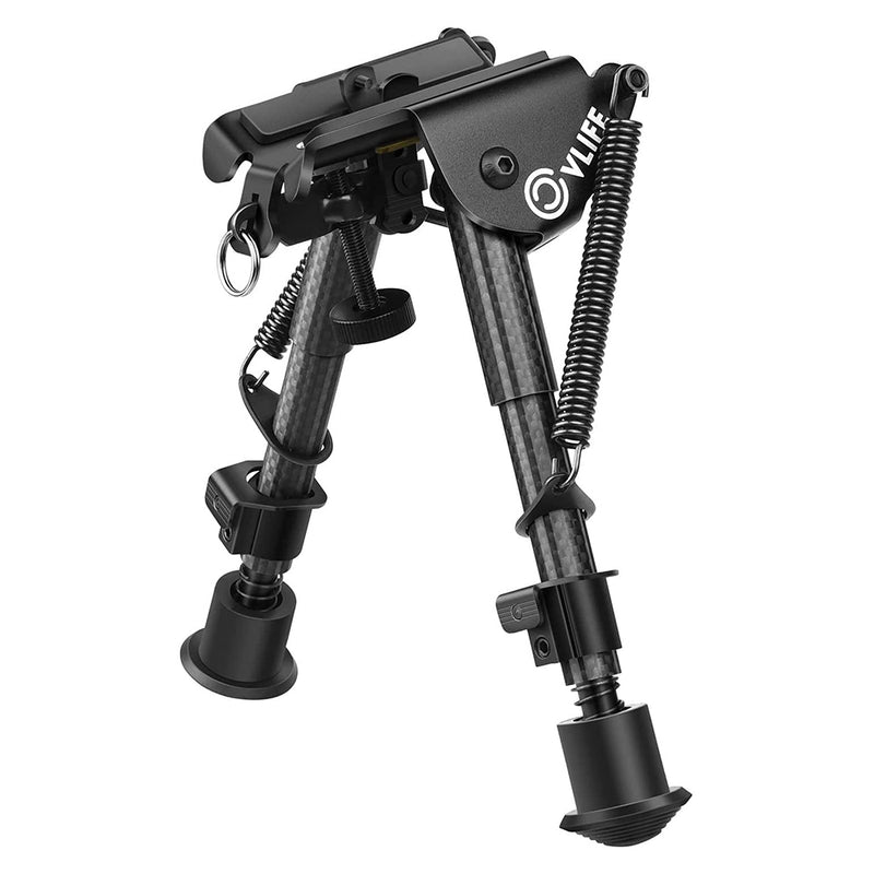CVLIFE Hunting Bipod - 6 Inch to 9 Inch Adjustable Super Duty Tactical Bipod