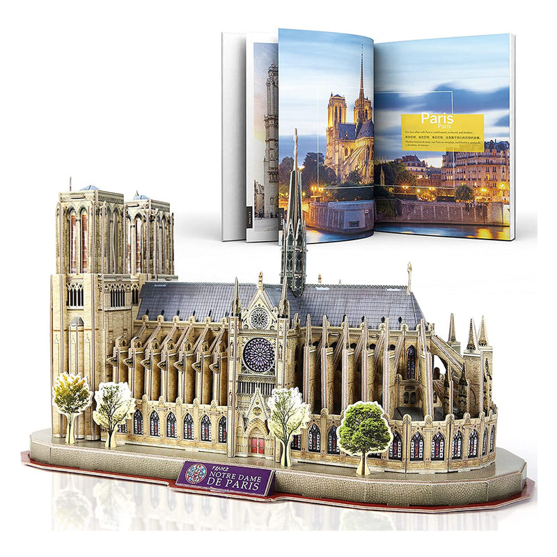 CubicFun National Geographic 3D Puzzle Notre Dame de Paris Model Kits