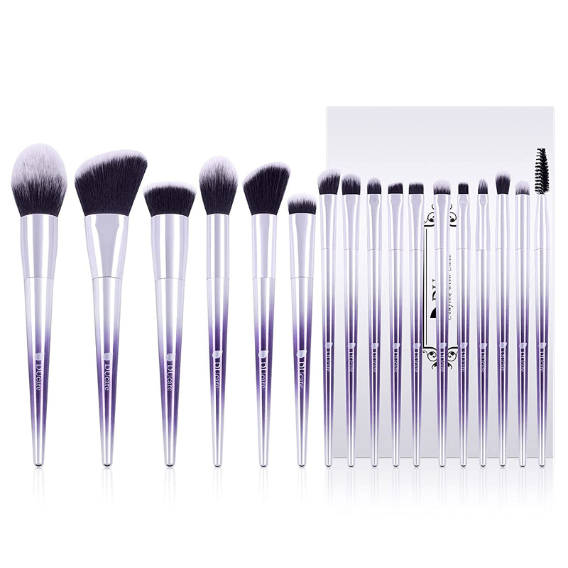 DUcare Makeup Brushes Set 17Pcs Professional Makeup Brushes Face Eye Shadow Eyeliner Foundation Blush
