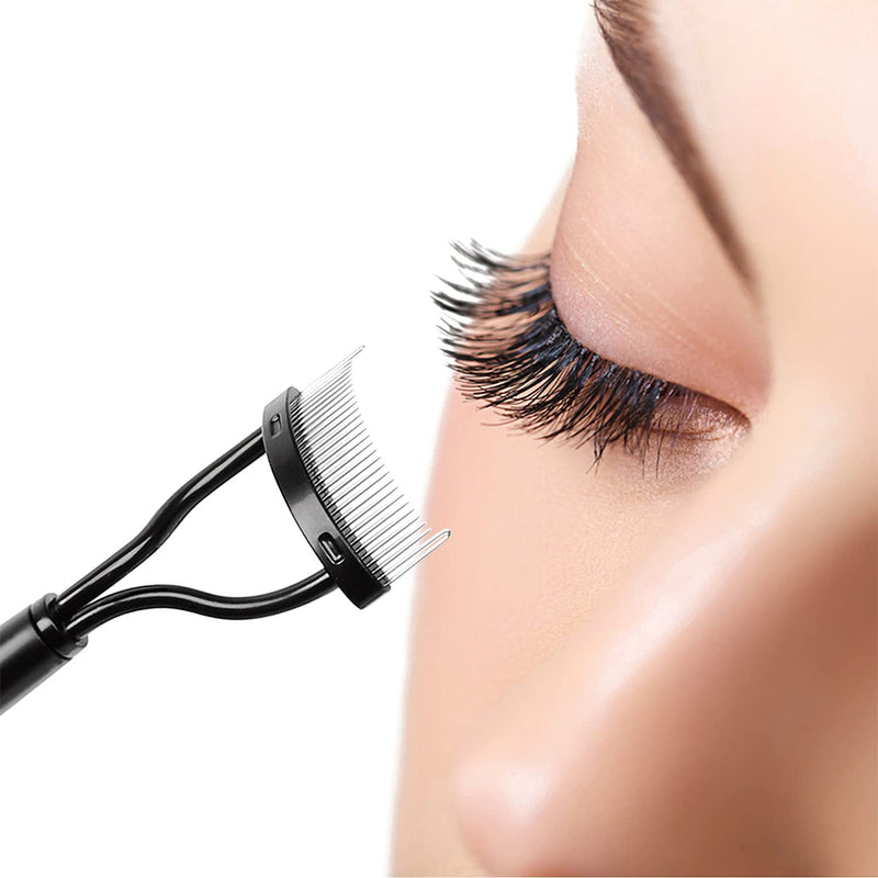 Docolor  Eyelash Comb Curler Eyelashes Separator Curler Mascara Applicator Eyelash Definer