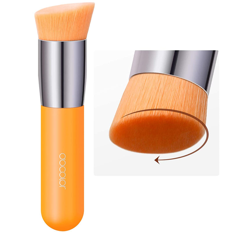 Docolor Foundation Brush Flat Top Kabuki Foundation Professional Makeup Brush  Face & Body Brush
