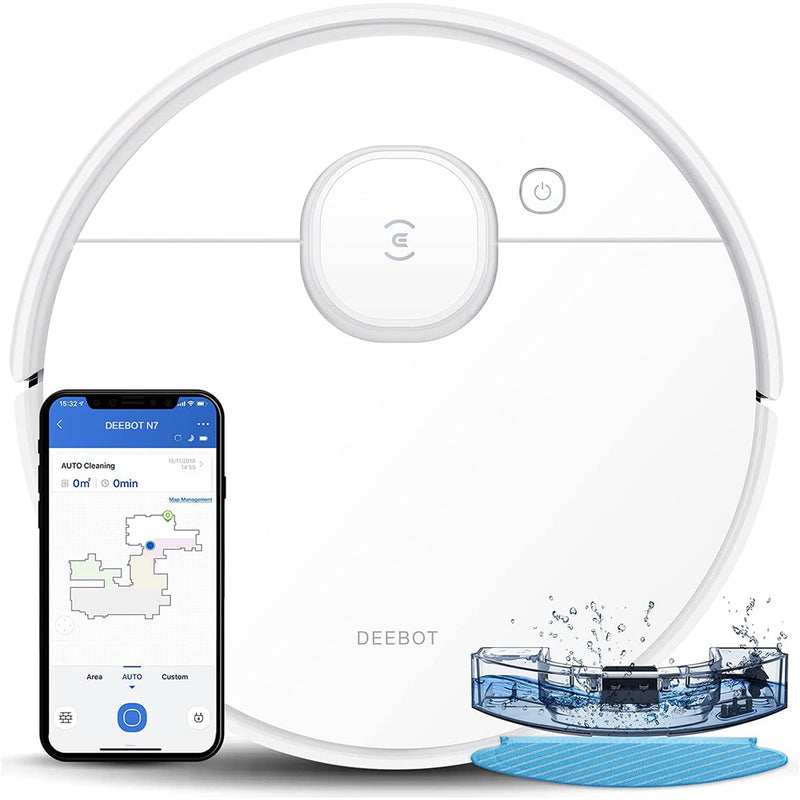 ECOVACS Deebot OZMO N7 Robot Vacuum and Mop Cleaner,2300Pa Suction