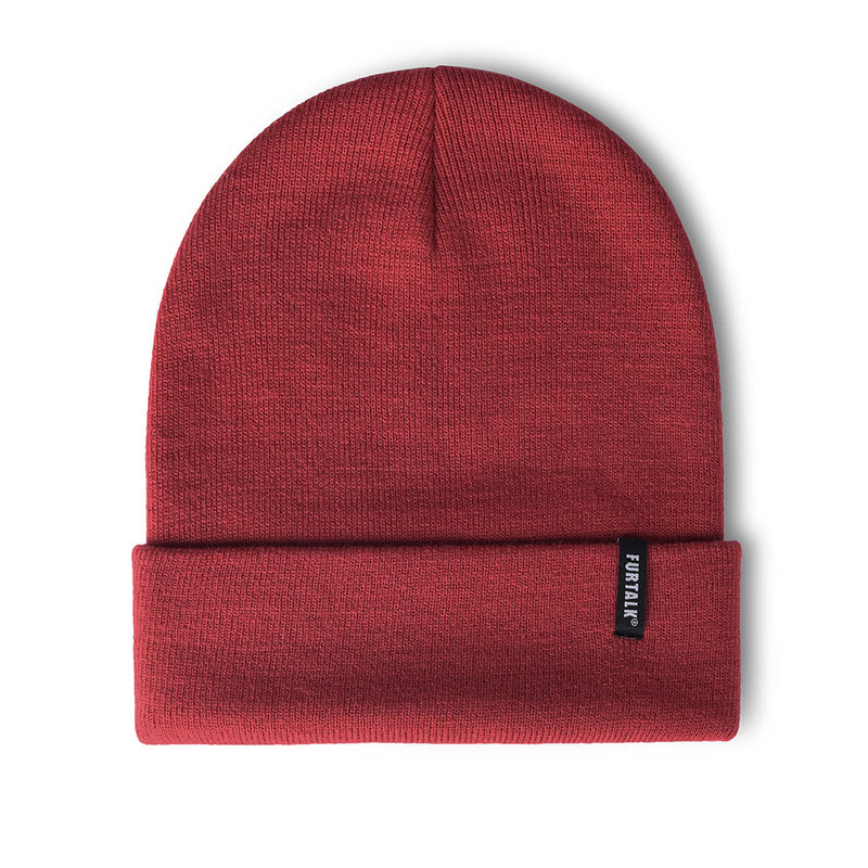 FURTALK Knit Beanie Hat Acrylic Winter Hats Soft Warm Unisex Cuffed Beanie