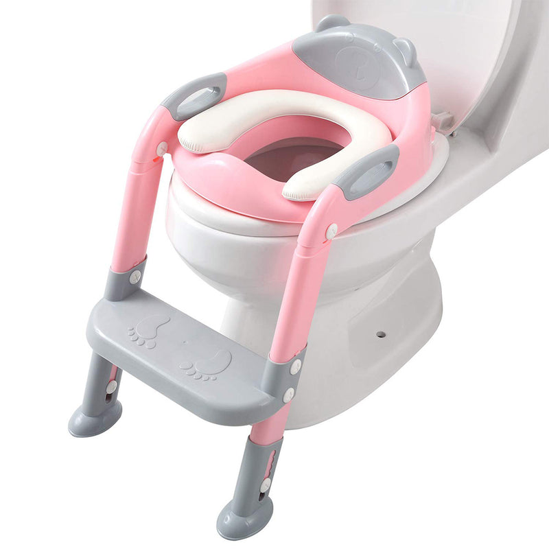 Fedicelly Potty Training Seat Ladder Girls, Toddlers Toilet Training Potty Seat