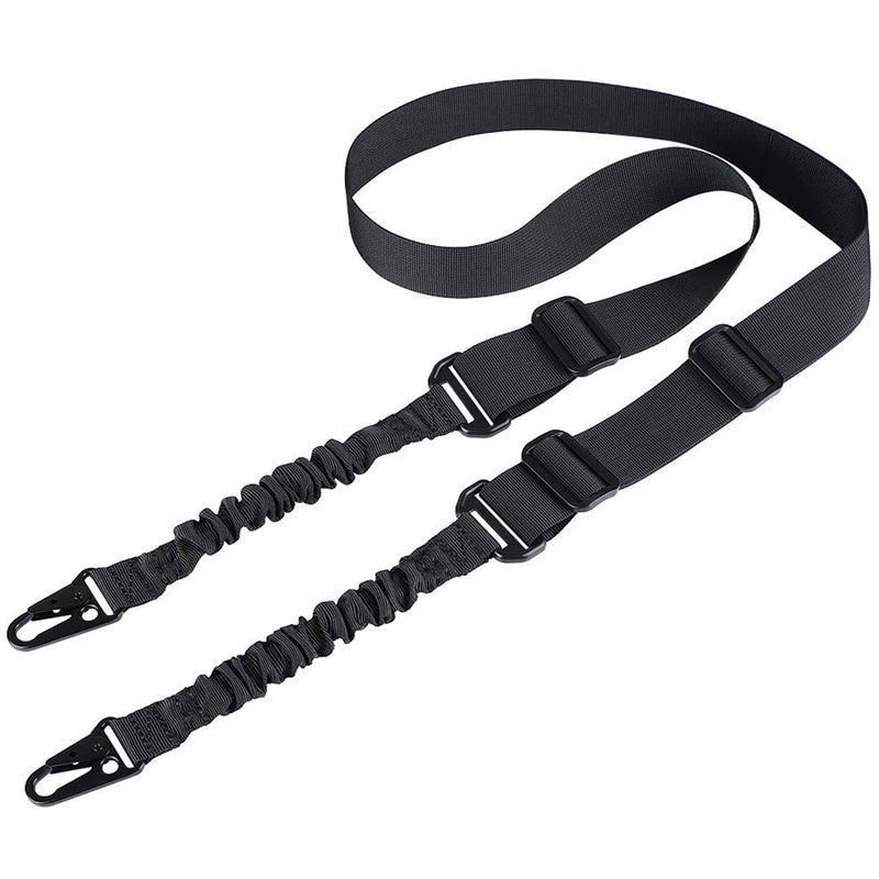 Feyachi 2 Point Rifle Sling/Gun Sling Adjustable Shoulder Strap with Metal Hook