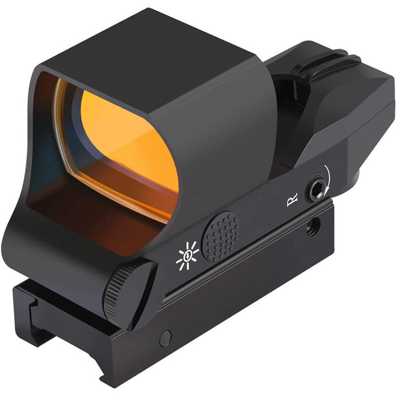 Feyachi RS-30 Reflex Sight, Multiple Reticle System Red Dot Sight with Picatinny Rail Mount