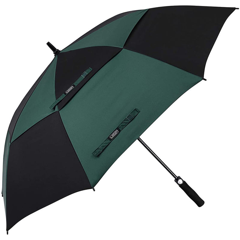 G4Free Automatic Open Golf Umbrella Extra Large Oversize Double Canopy Vented Windproof