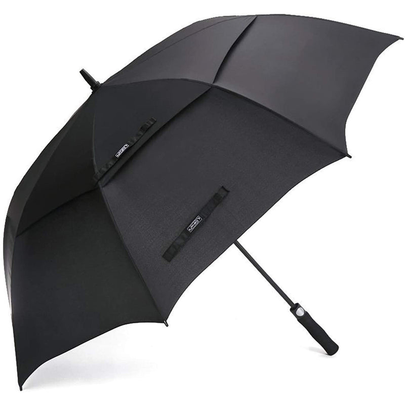 G4Free Automatic Open Golf Umbrella Extra Large Oversize Double Canopy Vented Windproof