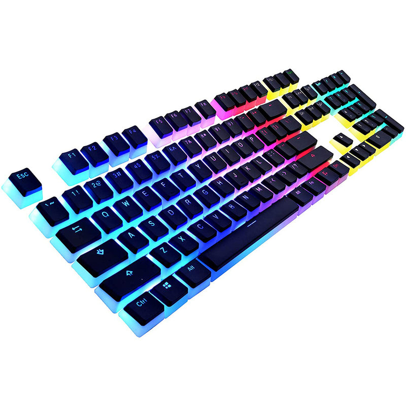 Havit Keycaps 60 87 104 Double Shot Backlit PBT Pudding Keycap Set Cherry MX RGB Mechanical Keyboard