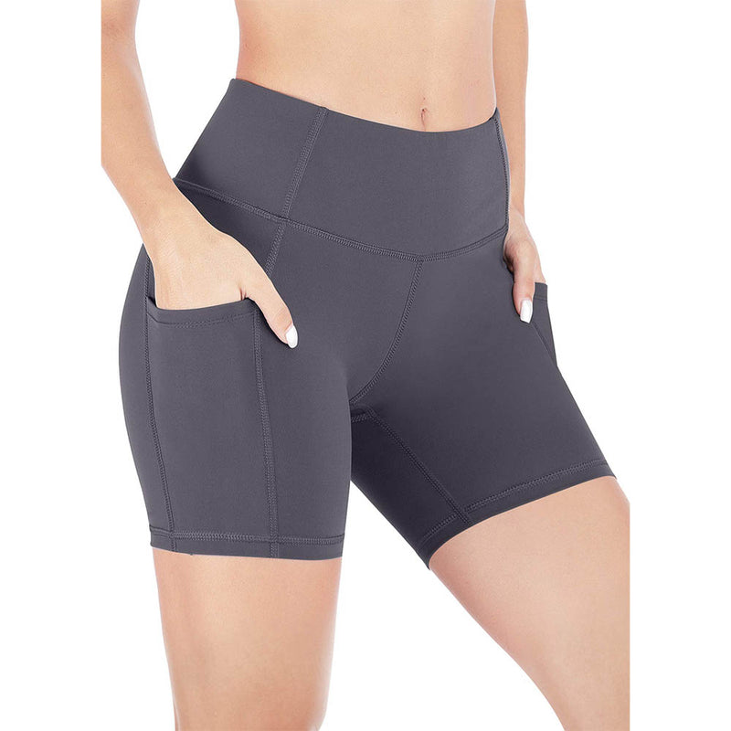Heathyoga Biker Shorts High Waist Workout Shorts for Women with Pockets Yoga Shorts